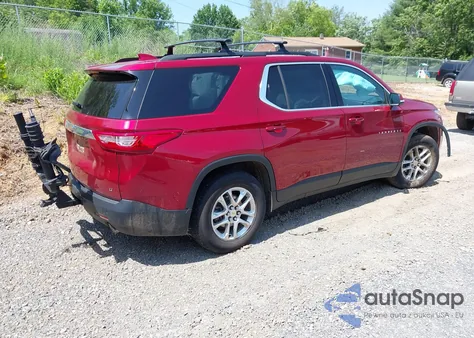 2021 Chevrolet Traverse Awd Lt Cloth из США, поврежденный, VIN 1GNEVGKW7MJ171854
